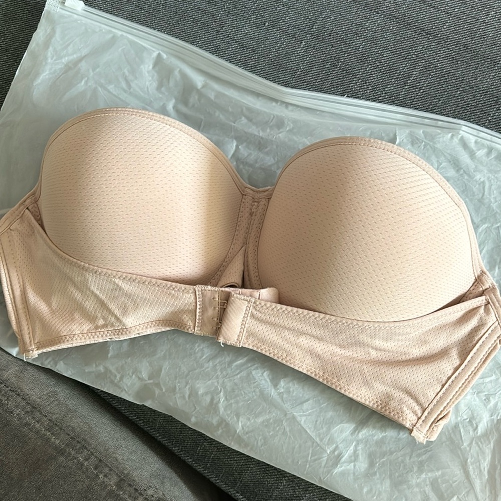 34C strapless push-up bra